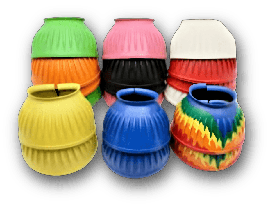 HORSE RUBBER BELL BOOT - Premium Leather Equestrian Manufacturer