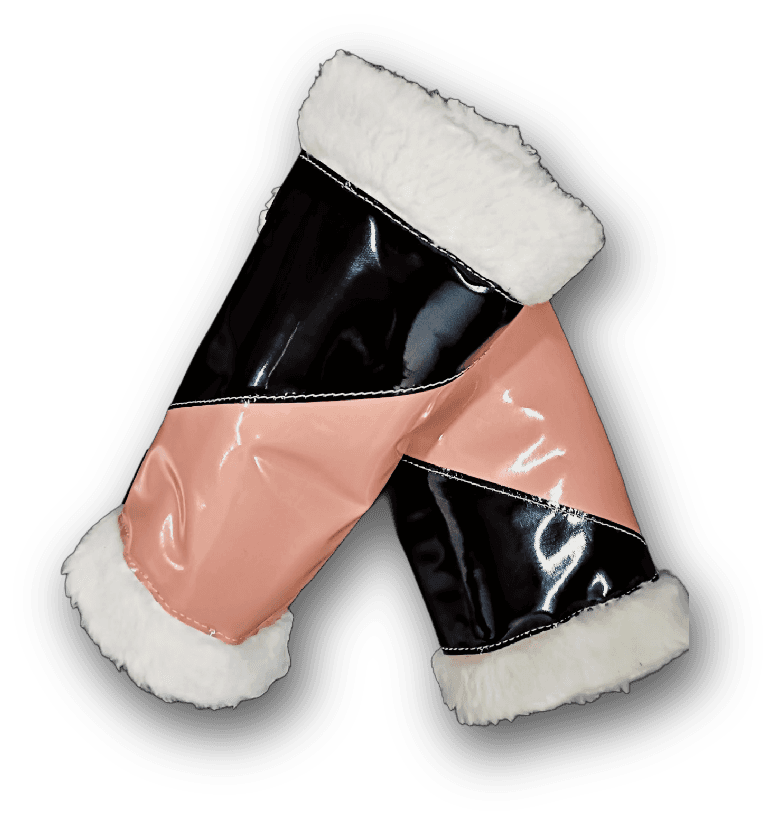 HORSE GLOSSY BRUSHING BOOT - Premium Leather Equestrian Manufacturer