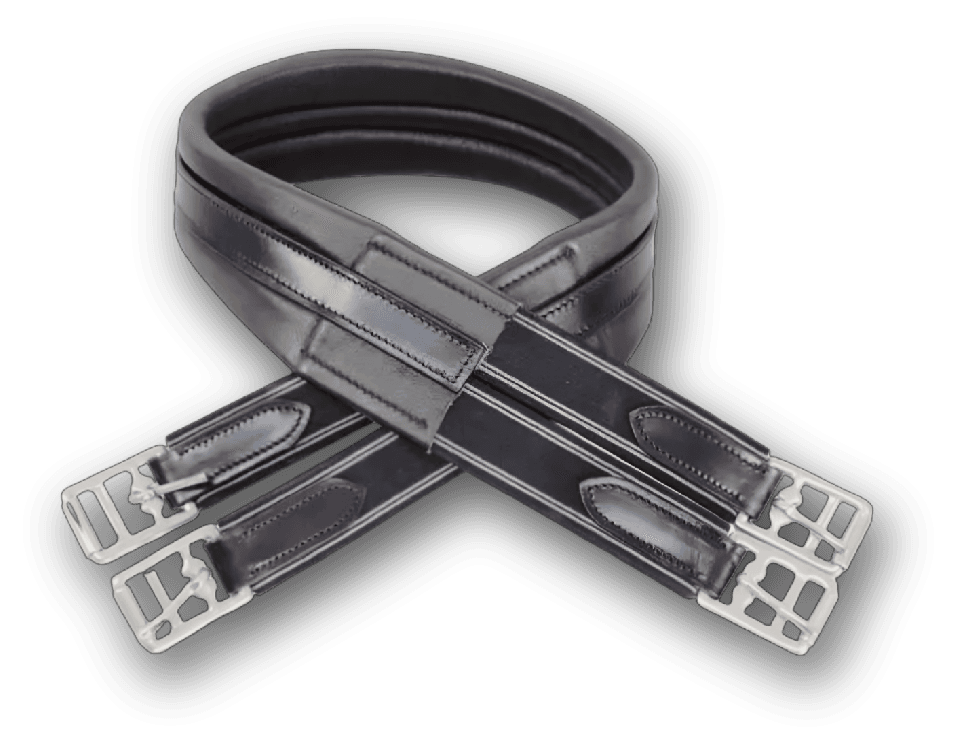 LEATHER CHEPLESS GIRTH - Premium Leather Equestrian Manufacturer