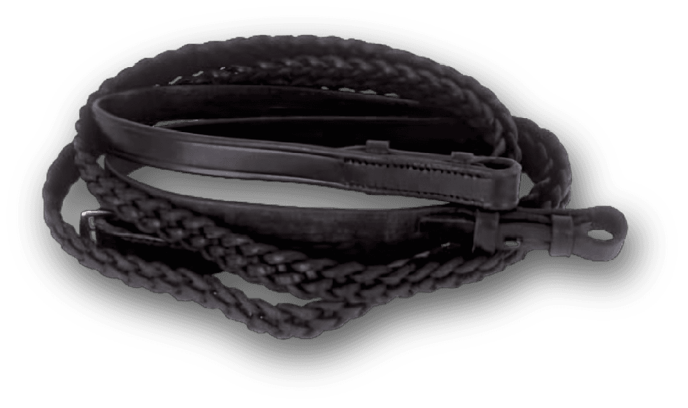 LEATHER PLAITED REINS - Premium Leather Equestrian Manufacturer