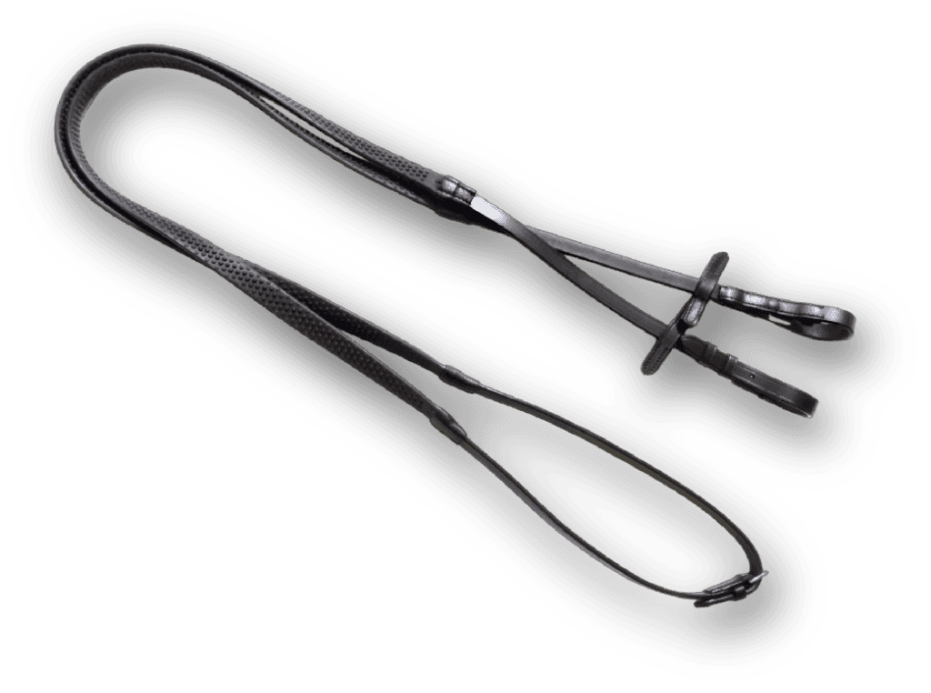 LEATHER RUBBER REINS - Premium Leather Equestrian Manufacturer