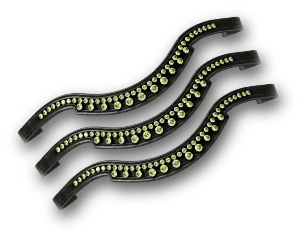 LEATHER STUDD BROWBAND - Premium Leather Equestrian Manufacturer