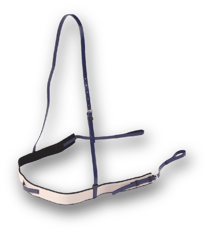 PVC ELASTIC BREASTPLATE - Premium Leather Equestrian Manufacturer