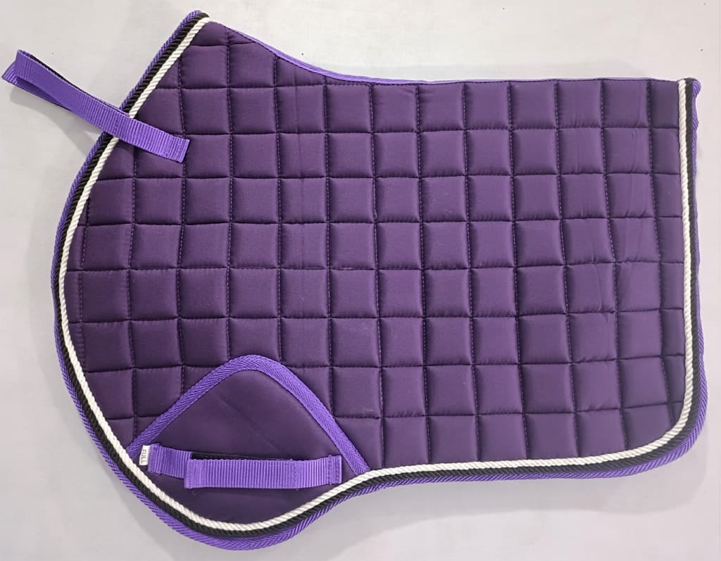 DRESSAGE SADDLE PAD - Premium Leather Equestrian Manufacturer