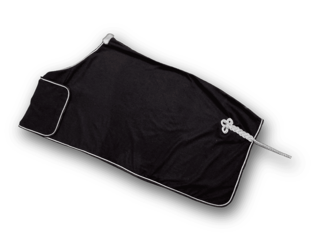 Horse 420D Black Stable Rug Only (300 GSM Filling) - Premium Leather Equestrian Manufacturer
