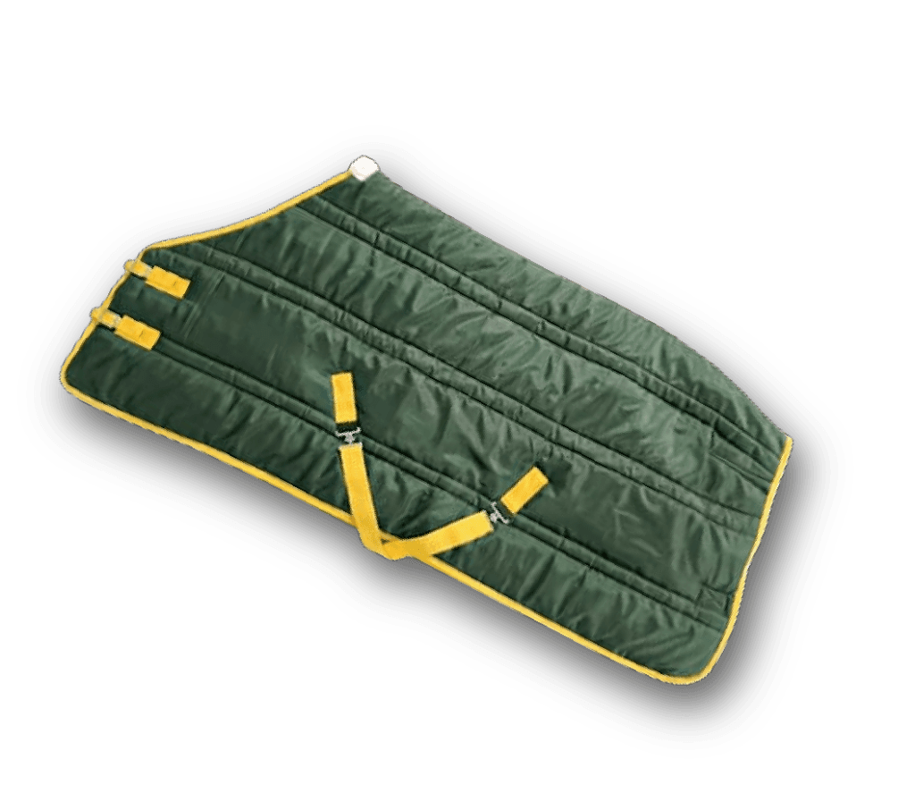 Horse 420D Green Stable Rug Only (200 GSM Filling) - Premium Leather Equestrian Manufacturer